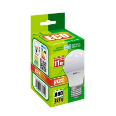 Лампа светодиодная LED 11w E27 холодный матовый груша