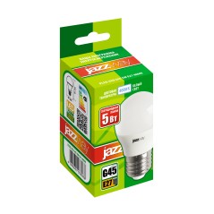 Лампа светодиодная LED 5Вт E27 400Лм белый матовая шар 230V/50Hz ECO