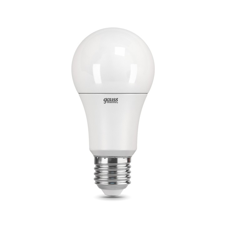 Лампа Gauss Elementary A60 20W 1750lm 6500K E27 LED 1/10/50