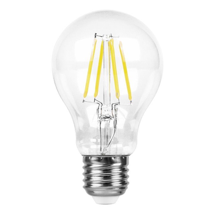 Лампа светодиодная LED 7вт Е27 теплый FILAMENT Лампа светодиодная LED 7вт Е27 теплый FILAMENT