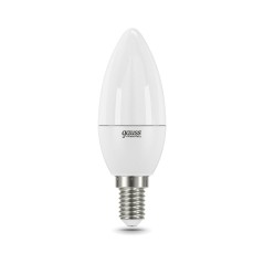 Лампа светодиодная LED 12 Вт 880 лм 3000К свеча теплый E14 AC 220В Elementary Gauss