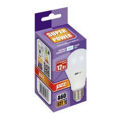 Лампа светодиодная LED 12w E27 4000K груша 230/50