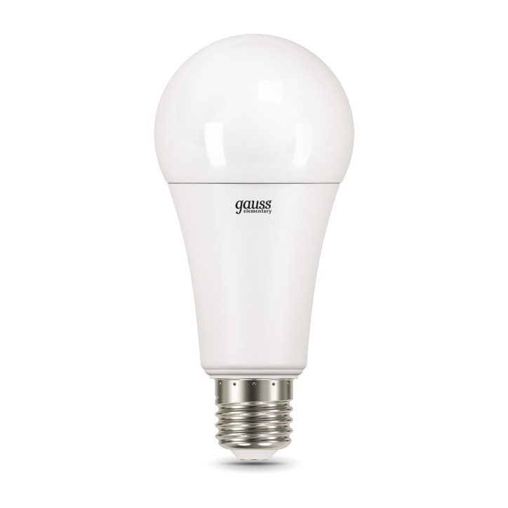 Лампа Gauss Elementary A70 30W 2390lm 6500K E27 LED 1/10/50