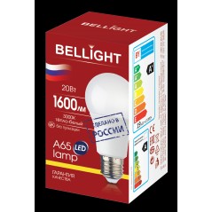 Лампа светодиодная LED 20Вт Е27 220 3000К 1600Лм Bellight