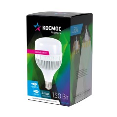 Лампа светодиодная LED 150Вт 220В Е40 D140х231 4500К белый 13200 лм