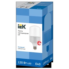 Лампа светодиодная HP 120Вт 230В 6500К E40 IEK