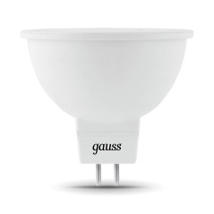 Лампа светодиодная LED 7 Вт 630 лм 4100К софит MR16 нейтральный GU5.3 AC 220В Black Gauss