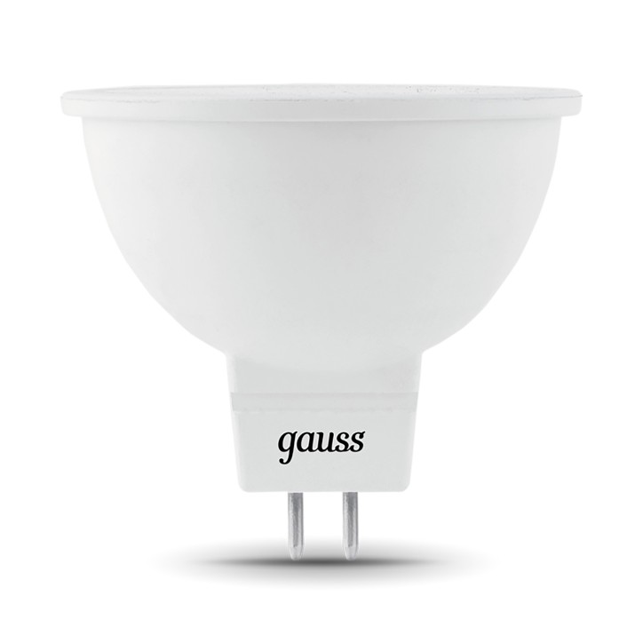 Лампа светодиодная LED 7 Вт 630 лм 4100К софит MR16 нейтральный GU5.3 AC 220В Black Gauss Лампа светодиодная LED 7 Вт 630 лм 4100К софит MR16 нейтральный GU5.3 AC 220В Black Gauss