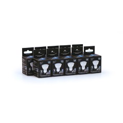 Лампа светодиодная LED 5 Вт 530 лм 4100К софит MR16 нейтральный GU10 AC 220В Black Gauss