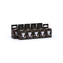 Лампа светодиодная LED 7 Вт 600 лм 3000К софит MR16 теплый GU10 AC 220В Black Gauss