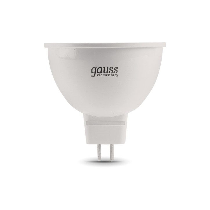 Лампа светодиодная LED 11 Вт 850 лм 4100К софит MR16 нейтральный GU5.3 AC 220В Elementary Gauss Лампа светодиодная LED 11 Вт 850 лм 4100К софит MR16 нейтральный GU5.3 AC 220В Elementary Gauss