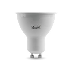 Лампа Gauss Elementary MR16 7W 530lm 3000К GU10 LED 1/10/100