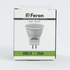 Лампа светодиодная LED 3вт 230в G5.3 MR11 белый