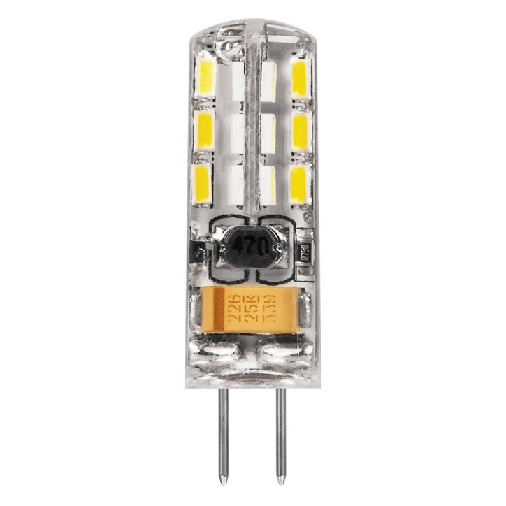 Лампа светодиодная LED 2вт 12в G4 теплый капсульная Лампа светодиодная LED 2вт 12в G4 теплый капсульная
