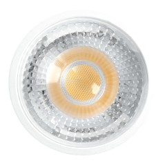 Лампа светодиодная LED 7вт 230в GU10 теплый с линзой 38 гр. Feron.PRO