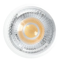 Лампа светодиодная LED 7вт 230в G5.3 теплый с линзой 38 гр. Feron.PRO