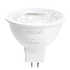 Лампа светодиодная LED 7вт 230в G5.3 дневной с линзой 38 гр. Feron.PRO