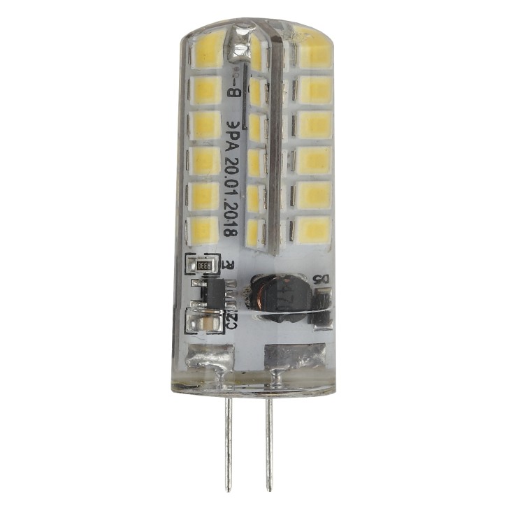Лампа светодиодная LED 3.5Вт JC 4000К G4 нейтральный капсула 12V Лампа светодиодная LED 3.5Вт JC 4000К G4 нейтральный капсула 12V