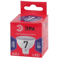 Лампа светодиодная LED MR16-7W-865-GU5.3 R (диод, софит, 7Вт, хол, GU5.3) (10/100/4800)