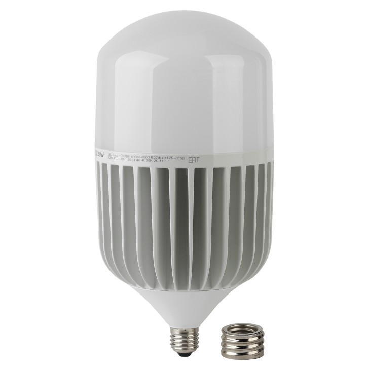 Лампа светодиодная LED 100Вт E27/E40 4000K Т160 колокол 8000Лм нейтр Лампа светодиодная LED 100Вт E27/E40 4000K Т160 колокол 8000Лм нейтр