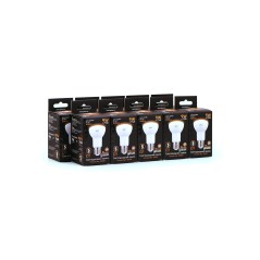 Лампа светодиодная LED 9 Вт 660 лм 3000К грибок R63 теплый E27 AC 220В Black Gauss