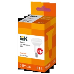 Лампа светодиодная R50 рефлектор 5Вт 230В 3000К E14 IEK