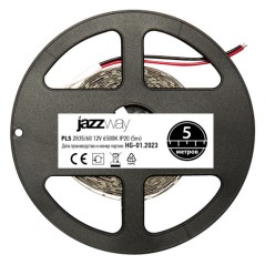 Лента PLS 2835/ 60-12V 6500K IP20 5m (белый свет) Jazzway