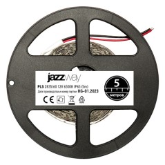 Лента PLS 2835/ 60-12V 6500K IP65 5m (белый свет) Jazzway