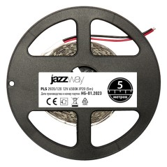 Лента PLS 2835/120-12V 6500K IP20 5m (белый свет) Jazzway