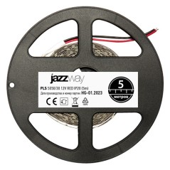 Лента PLS 5050/30-12V Red IP20 (5м) Jazzway