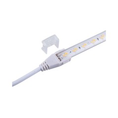 Лента светодиодная,120SMD(5730)/м 11Вт/м 230V IP65 50м, 4000K, LS705 с 1 сетевым шнуром, 2 заглушками, 2 коннекторами в комплект