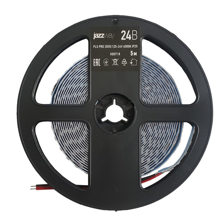 Лента светодиодная PLS PRO 2835/168-24V - 4000K IP20 5m Jazzway Лента светодиодная PLS PRO 2835/168-24V - 4000K IP20 5m Jazzway