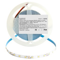 Лента светодиодная LEDх60/м 5м 6w/m 12в 3000К