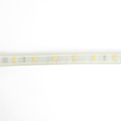 Лента светодиодная LEDх60/м 1м 6w/m 220в IP65 3000К