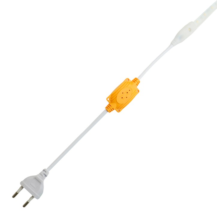 Лента светодиодная LEDх60/м 1м 6w/m 220в IP65 3000К