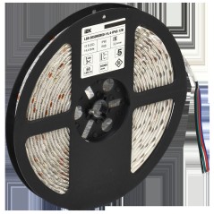 Лента светодиодная 5м LSR-5050RGB60-14,4-IP65-12В IEK