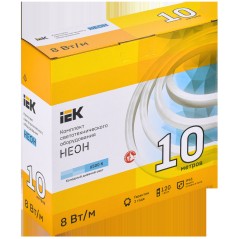 Комплект светодиодной подсветки ''Неон'' (лента LED 10м LSR5-2835W120-8-IP65-220В + драйвер) IEK