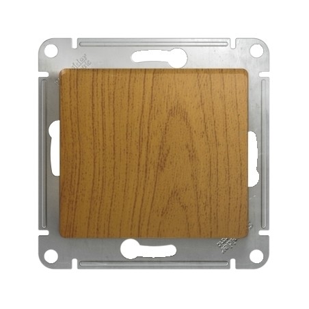 GLOSSA Кнопка нажимная дуб в рамку схема 1