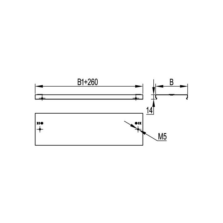 Розетка скрытой установки IP67 16A 3P+E+N 400V