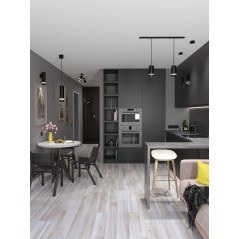 LIGHTING Светильник 4009 накладной настенный под лампу 2хGU10 черный IEK