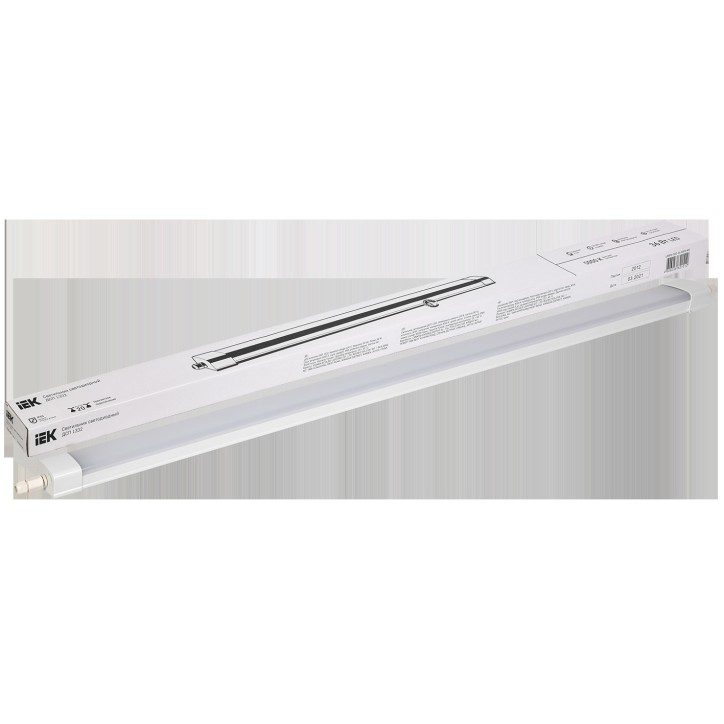 LIGHTING PRO Светильник светодиодный ДСП 1332 36Вт 5000К IP65 1200мм IEK