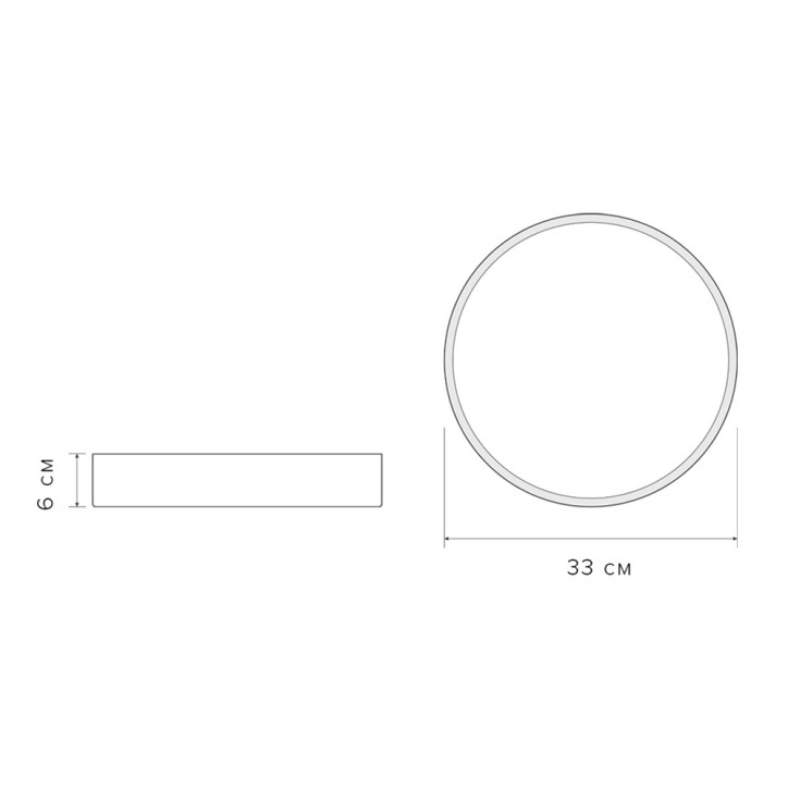 PPB Sсandic-R 24w 4000K WH IP20 D330*60 Jazzway