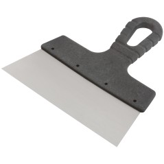 Шпатель, лезвие нержавеющая сталь, пластиковая ручка 200 мм