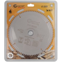Диск пильный по дереву с тефлоновым покрытием 80Т, Profi plus, 250x1,8/2,6x32/30/25,4/20 мм