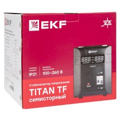 Стабилизатор напряжения симисторный TITAN -TF-5000 EKF