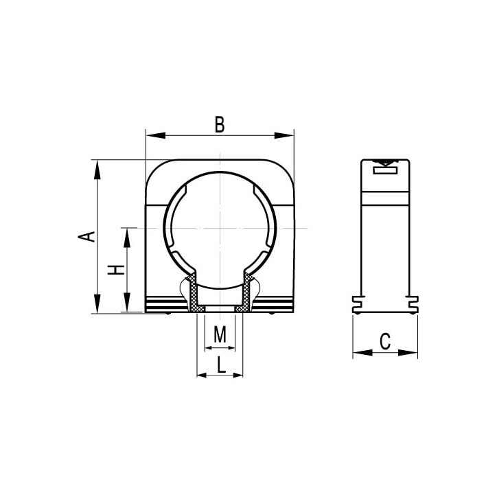 Соединитель регулируемый горизонтальный внешний H80 Соединитель регулируемый горизонтальный внешний H80