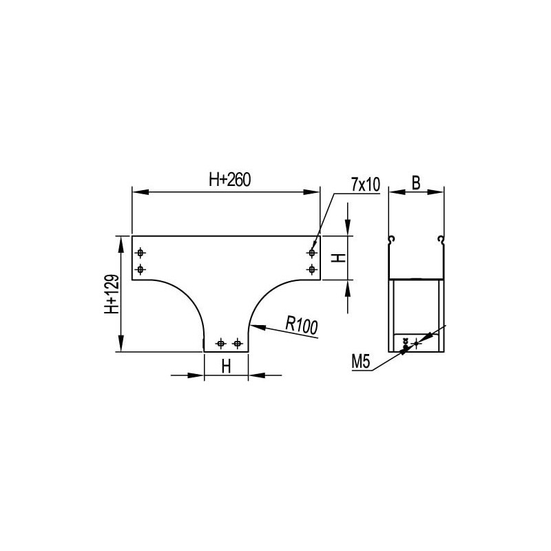 Розетка скрытой установки с наклоном IP67 63A 3P+E 400V