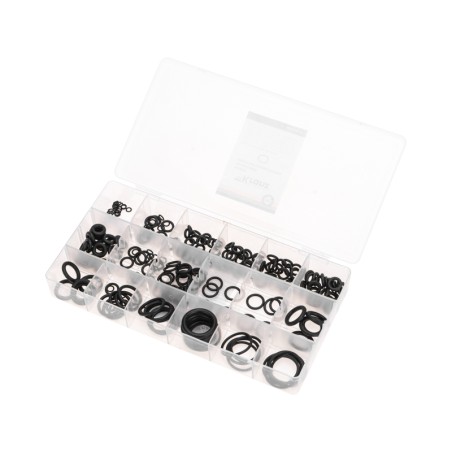 Набор резиновых уплотнительных колец 3-22мм (225 шт/уп)