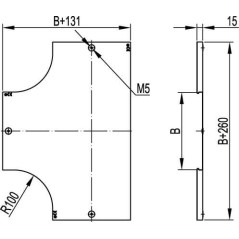 Трансформатор тока CT80 1500A, класс 0.5, 20ВА