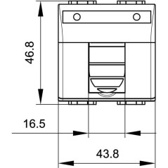 Трансформатор тока CT40 300A, класс 0.5S, 2.5ВА